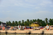 kumbabishekam Srirangam Golden vimana view